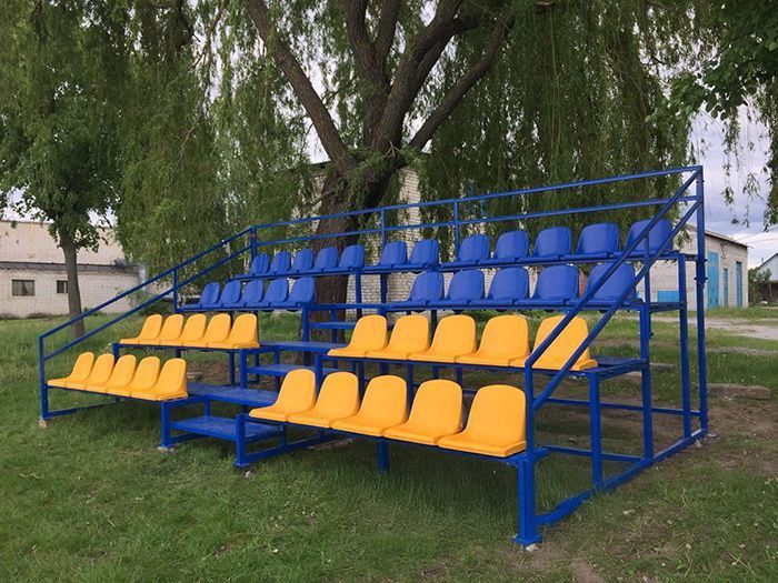 Трибуна (42 места) на спортивную площадку уличную SG431 фото и изображение в Украине
