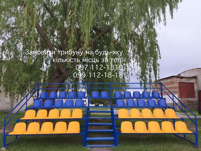 Трибуна (42 места) на спортивную площадку уличную SG431 фото и изображение в Украине