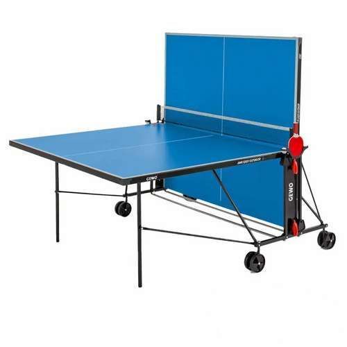 Всепогодний тенісний стіл Gewo AWR Fun Outdoor Blue 105156500 фото реальне зображення товару