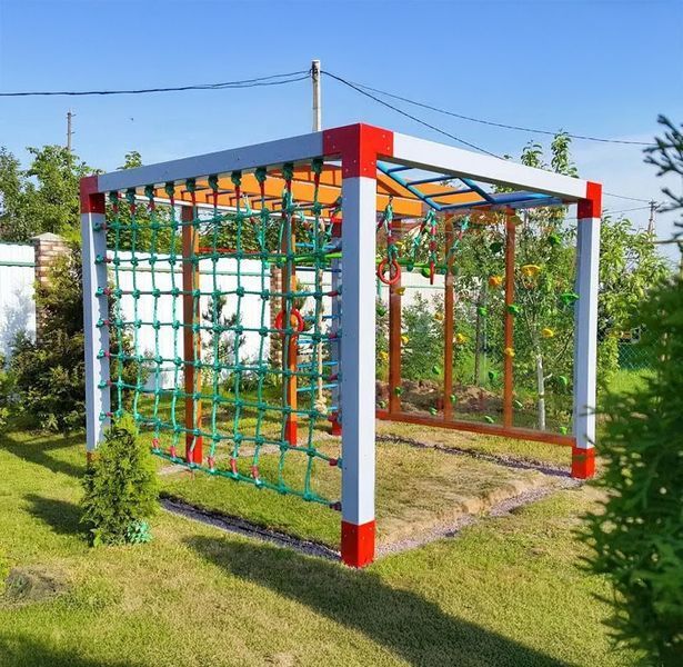 Куб класичний 6 спортивний комплекс з дерева Cube 6 фото реальне зображення товару