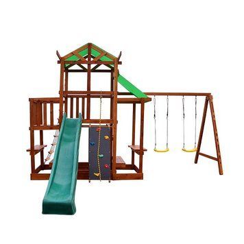 Детский игровой комплекс для дачи Babyland-9 Babyland-9 фото и изображение в Украине
