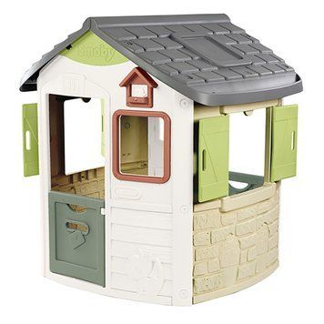 Дитячий будиночок лісника Smoby Green Нео 123x115x132 см 7600810504 фото реальне зображення товару