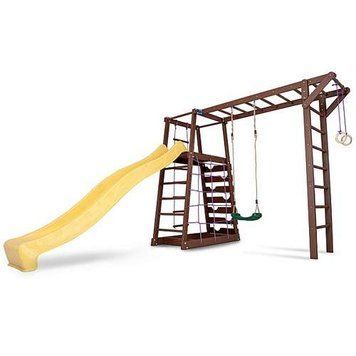 Детский комплекс уличный деревянный SportBaby-26 спортивно-игровой SB-26 фото и изображение в Украине