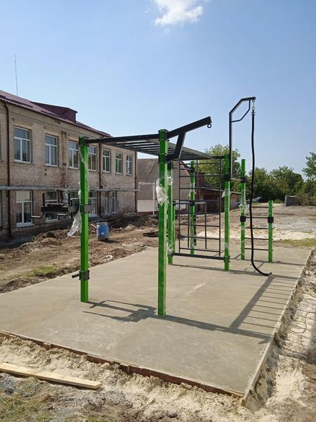 Уличный спортивный комплекс из металла XXL-2-3 4838 фото и изображение в Украине