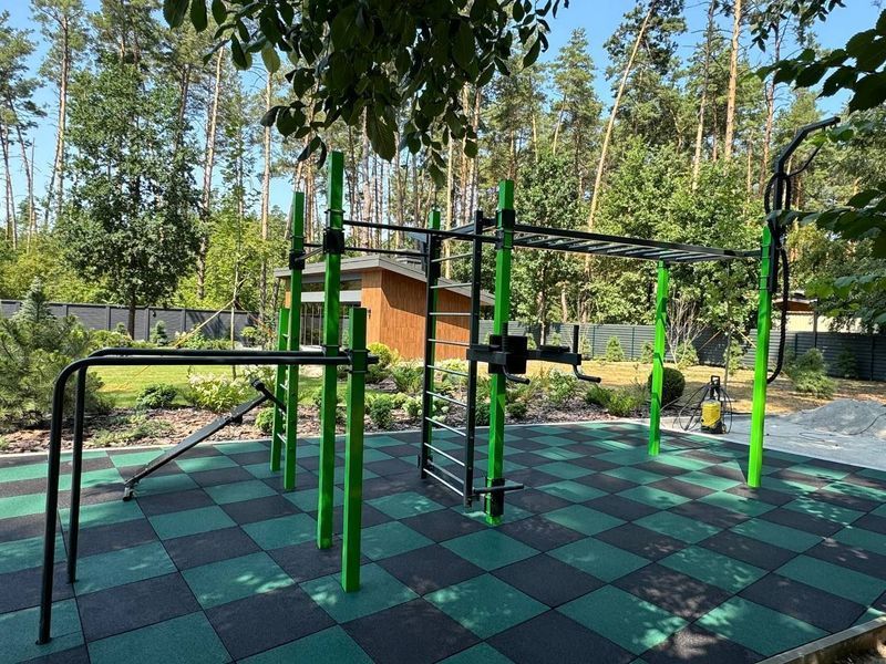 Уличный спортивный комплекс из металла XXL-2-3 4838 фото и изображение в Украине
