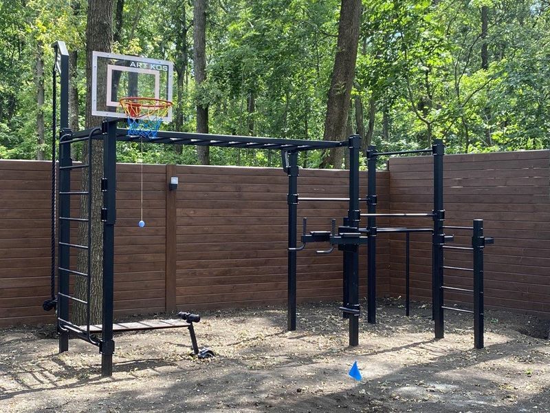 Уличный спортивный комплекс на гимнастическую площадку XXL-2-3 4839 фото и изображение в Украине