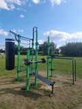 Спортивний комплекс Тренажери XL-3-5 Спортивний майданчик 4795 фото реальне зображення товару