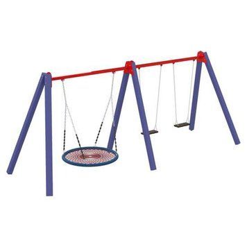 Качели Triple Fun Wood сиденья Аист и две сидушки 12223 фото и изображение в Украине