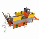 Игровой комплекс "Лодочка" на детскую площадку DIO426HDPE фото и изображение в Украине